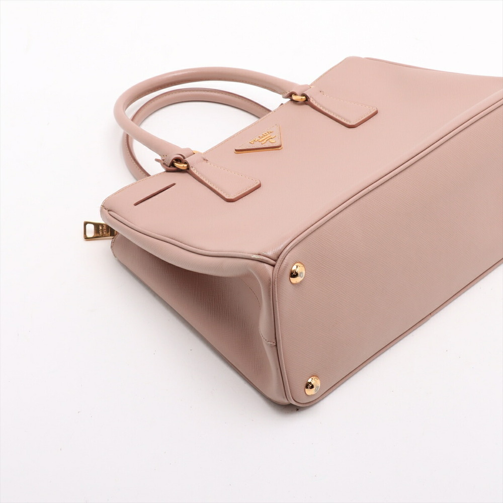 Prada bag blush pink Galleria tote Zip Double Saffiano Lux - Picture 4 of 8